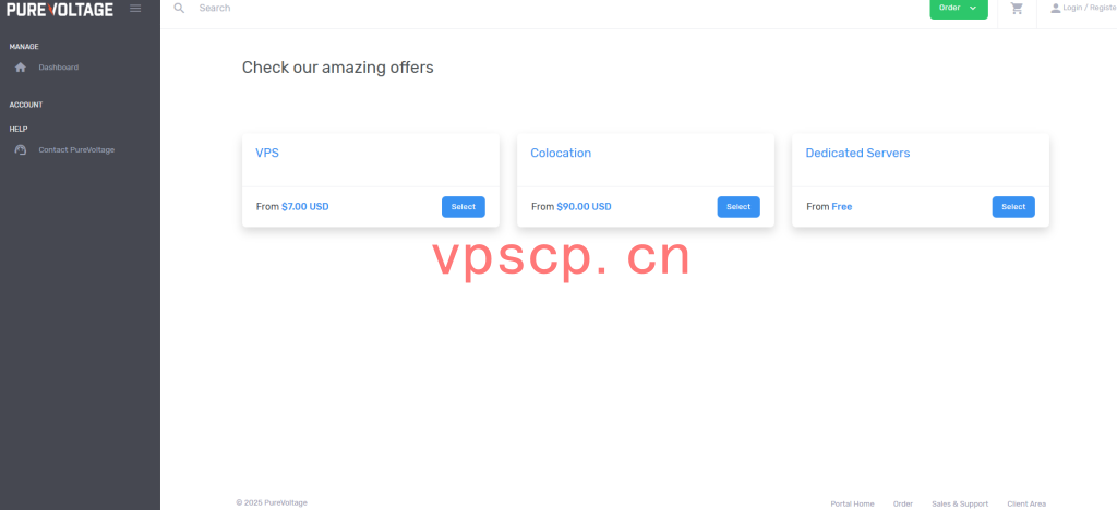 PureVoltage：西雅图/纽约仅需$45/年/4核/8GB内存/100GB NVMe空间/10TB流量/1Gbps端口/KVM