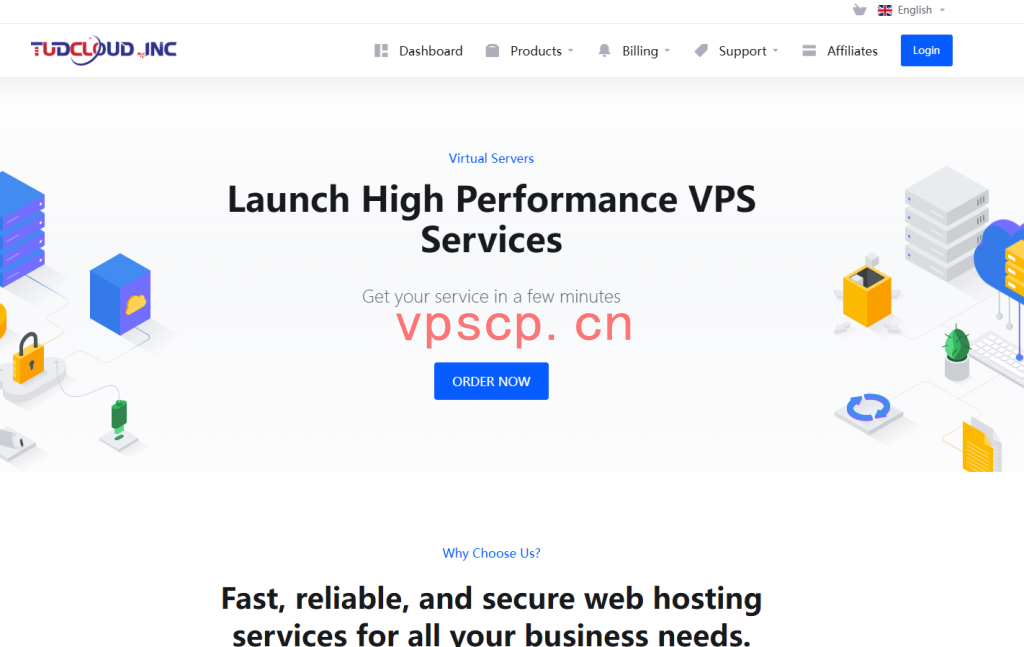 tudcloud：全场VPS7折优惠，香港CN2+BGP、美国三网AS4837+高防保护仅需4.8/月