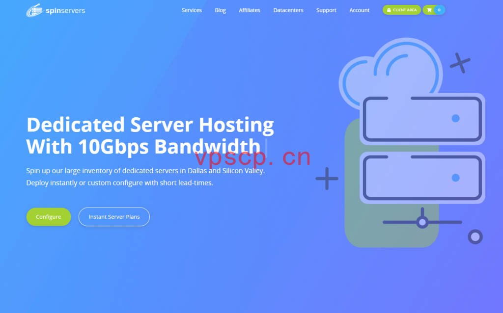 spinservers:美国独立服务器仅需$49/月,10Gbps带宽或者1Gbps不限流量