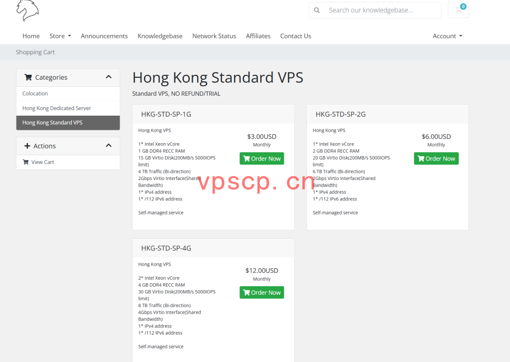 Mejiro：香港vps仅需$3/月/1GB内存/15GB SSD空间/4TB流量/2Gbps端口/KVM/香港/国际线路