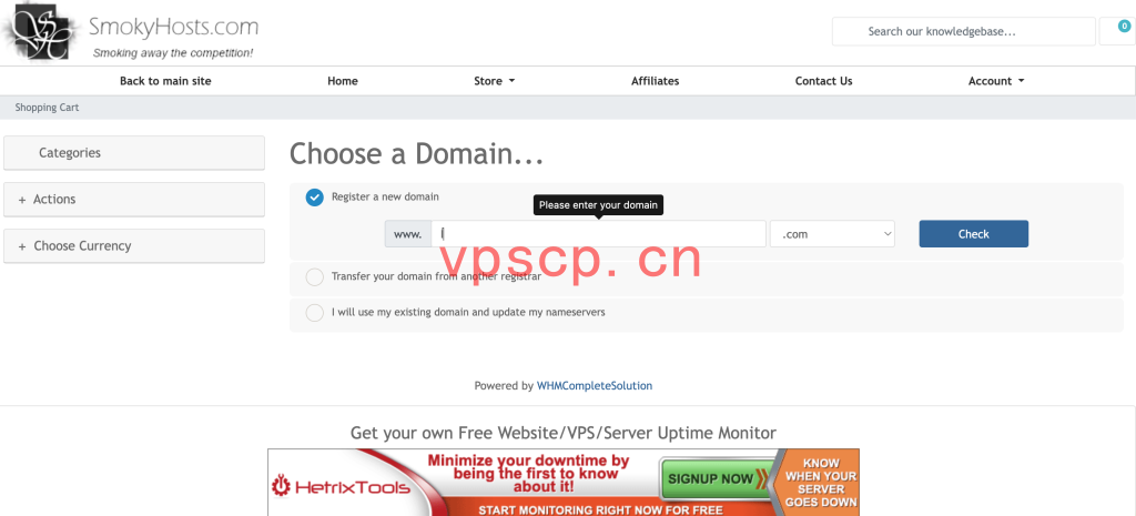 SmokyHosts：美国100GB SSD空间，不限流量，美国坦帕，年付35美金