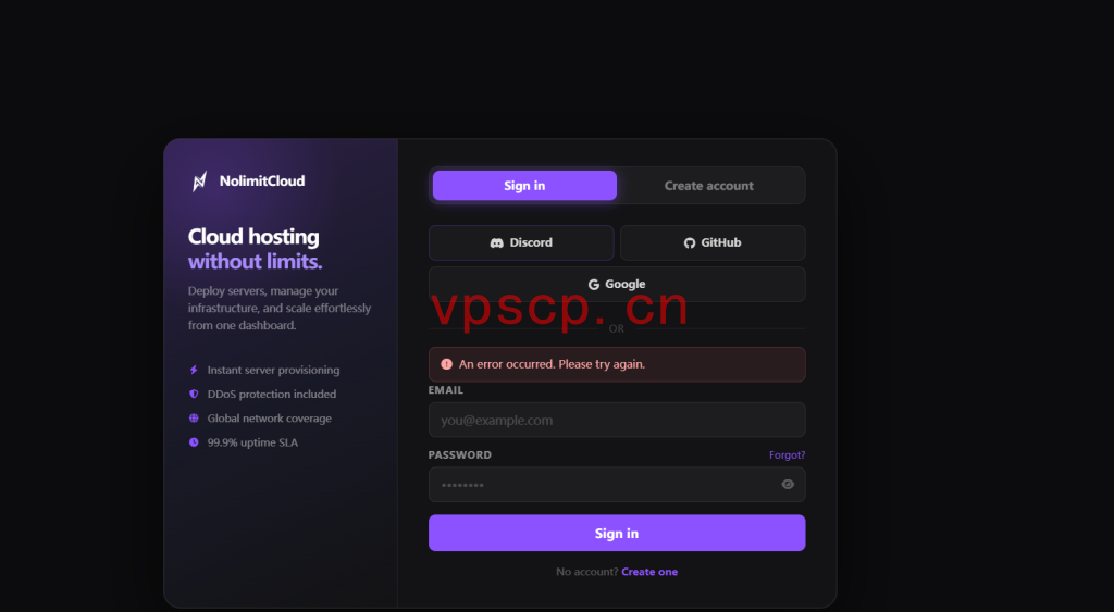 NolimitCloud：德国vps仅需€7.49/季/2核/4GB内存/40GB NVMe空间/5TB流量/1Gbps端口/KVM