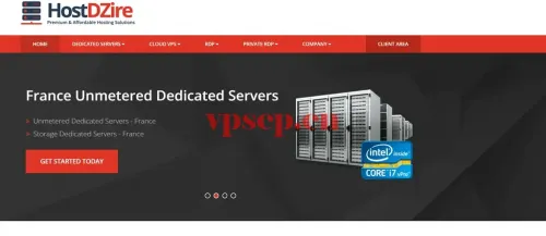 HostDZire印度VPS优惠：2核4GB年付21欧元起，AMD EPYC与NVMe存储